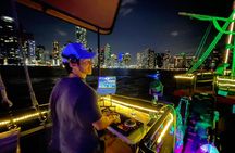 Miami night party boat cruise