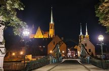 Wrocław evening walk through the Old Town along the gas lantern trail