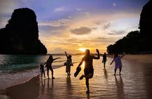 Krabi 4 islands sunset snorkelling tour with lunch in small groups