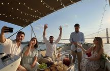 Lisbon sunset tour with sparkling wine and golden views