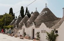 Alberobello guided tour with transfer from Monopoli