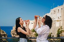 Street food tour and free time in Polignano a Mare from Monopoli