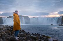 Myvatn, waterfall, hot springs and volcanoes tour from Akureyri