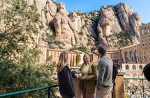 Montserrat beginner horseback ride with monastery small-group tour