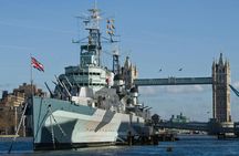 HMS Belfast tickets and Southbank highlights audio tour