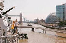 HMS Belfast tickets and Southbank highlights audio tour