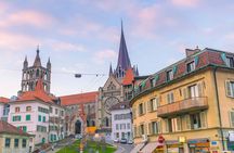 Lausanne walking tour and chocolate tasting with a local