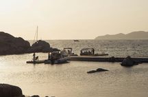 Dinghy sunset tour with aperitif at Cavoli Island