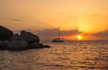 Dinghy sunset tour with aperitif at Cavoli Island