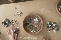 Ancient Greek pebble mosaic workshop