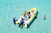 Asinara dinghy tour with aperitif from Stintino