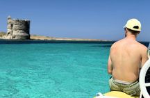 Asinara dinghy tour with aperitif from Stintino