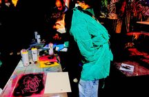 Berlin Graffiti art workshop with a local street artist