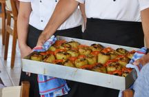 Skiathos dog shelter visit, hill walk and Greek cooking tour