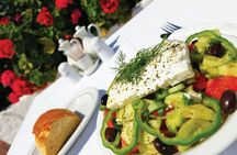 Skiathos dog shelter visit, hill walk and Greek cooking tour