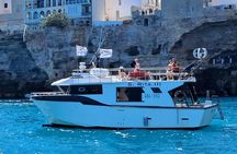 Polignano a Mare and Sea Caves boat tour with an aperitif