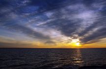 Midnight sun guided kayak tour on the Oulu River delta