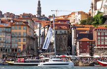 Porto Douro river cruise with Port wine at sunset