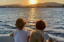 Private sunset boat cruise in Lindos
