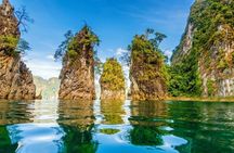 Two-day Khao Sok and Cheow Lan Lake tour with luxury rainforest camp