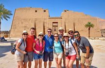 Kings Valley, Nobles, Felucca, Luxor and Habu Temples from Marsa Alam