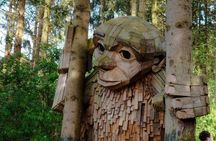 The Six Forgotten Giants Trolls hunt with minibus