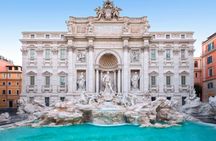 Exclusive rooftop aperitif in Rome with Trevi Fountain view