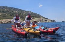 Athens coastline sunset kayak experience