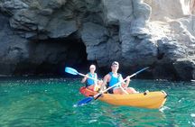 Kayaking adventure with cave exploration in Gran Canaria