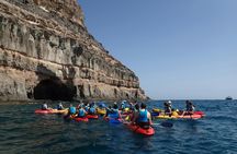 Kayaking adventure with cave exploration in Gran Canaria