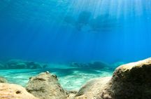 Small-group coastal SUP experience with sea caves and snorkelling