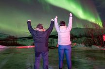 Northern Lights evening guided tour with reindeer encounter