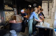 Swiss Alps cheese farm tour with cheese-making workshop