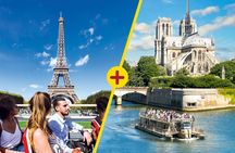48h hop-on hop-off Big Bus tour of Paris with panoramic river cruise