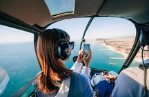 Cannes private helicopter tour over Croisette waterfront