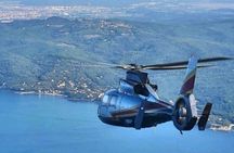 Cannes private helicopter tour over Croisette waterfront