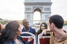 48h hop-on hop-off Big Bus tour of Paris with panoramic river cruise