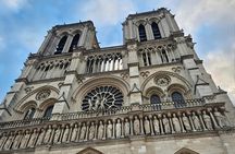 Notre Dame Cathedral interior and exterior guided tour with free time