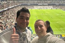 Real Madrid football matchday experience with local