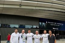 Real Madrid football matchday experience with local