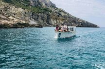 Eco-friendly hybrid electric boat tour in the Calanques