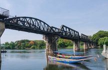 Bridge on the River Kwai Tour with train, boat and lunch from Bangkok