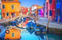 Murano and Burano lagoon boat tour with extended stay in Burano