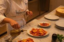 Rome live opera and show cooking dinner experience