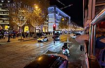 Tootbus Christmas lights open-top bus tour in Paris