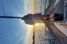 Two-hour private sunset cruise in Milos