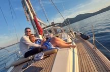Two-hour private sunset cruise in Milos