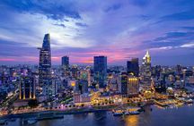 Ho Chi Minh City guided double-decker sightseeing bus tour