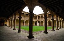 Olite Royal Palace and Ujue Monastery from Pamplona