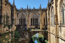 Olite Royal Palace and Ujue Monastery from Pamplona